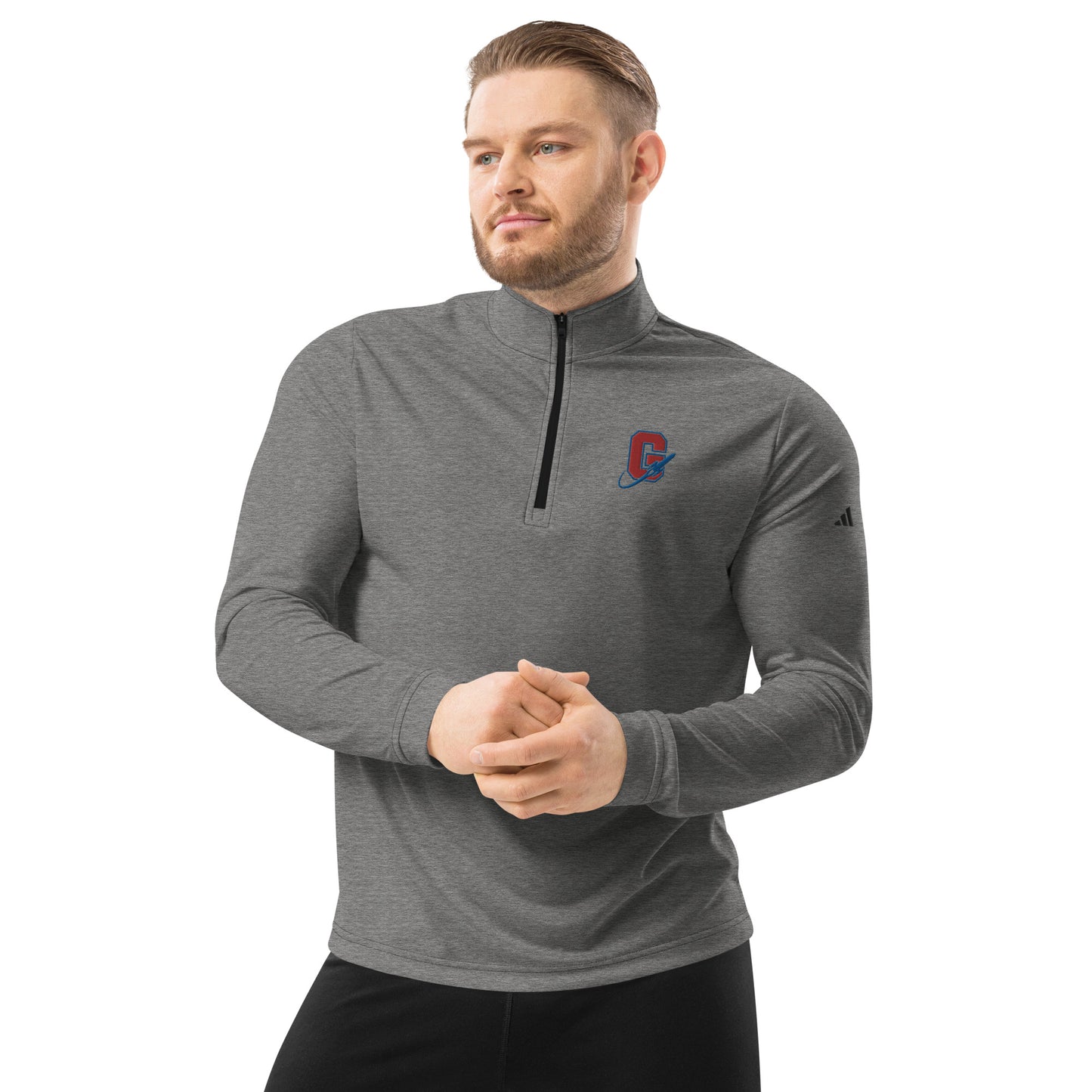 Unisex Adidas Quarter Zip Pullover