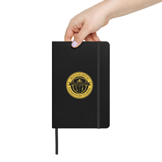 Hardcover Bound Notebook/ Yellow Logo