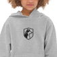 Unisex Kids Embroidered Fleece Hoodie