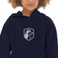 Unisex Kids Embroidered Fleece Hoodie