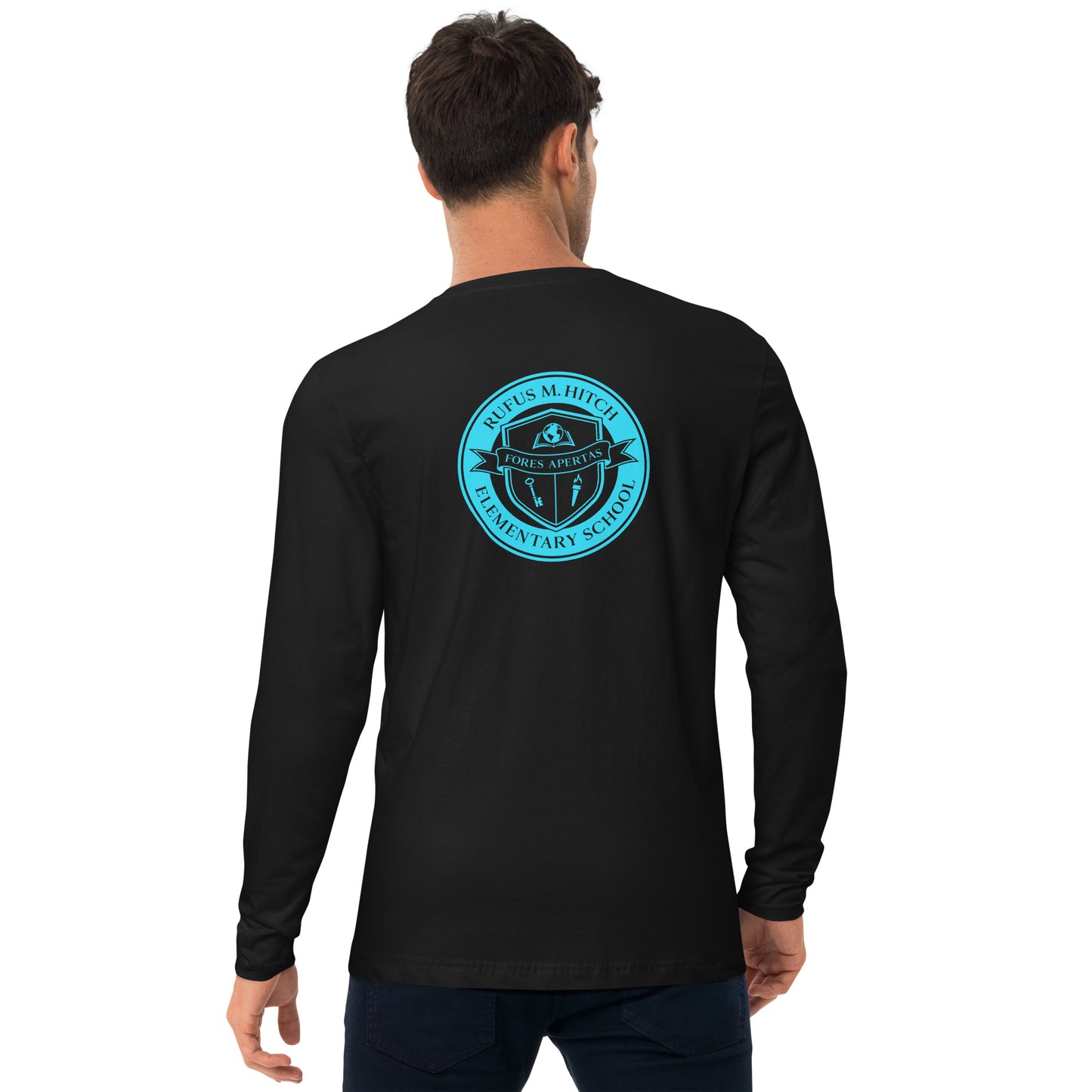 Men's Long Sleeve Fitted Crew