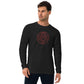 Men's Long Sleeve Fitted Crew