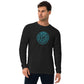 Men's Long Sleeve Fitted Crew