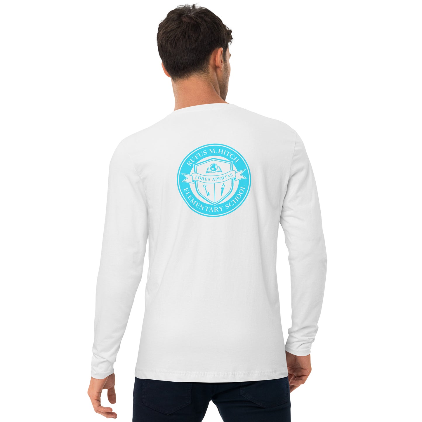 Men's Long Sleeve Fitted Crew