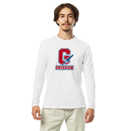 Men's Long Sleeve Fitted Crew