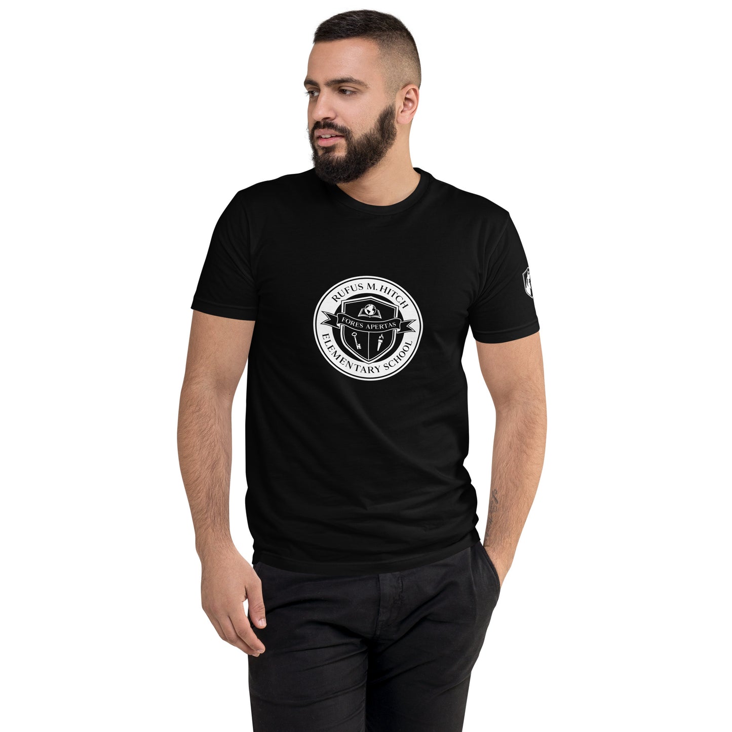 Mens Fitted Short Sleeve T-shirt