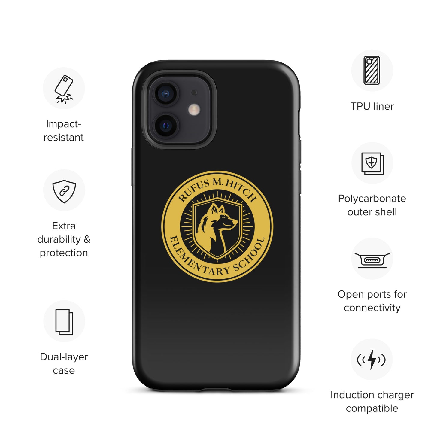 Tough Case for iPhone®/ Yellow and Black