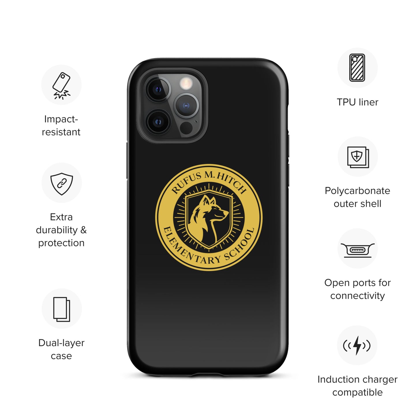 Tough Case for iPhone®/ Yellow and Black