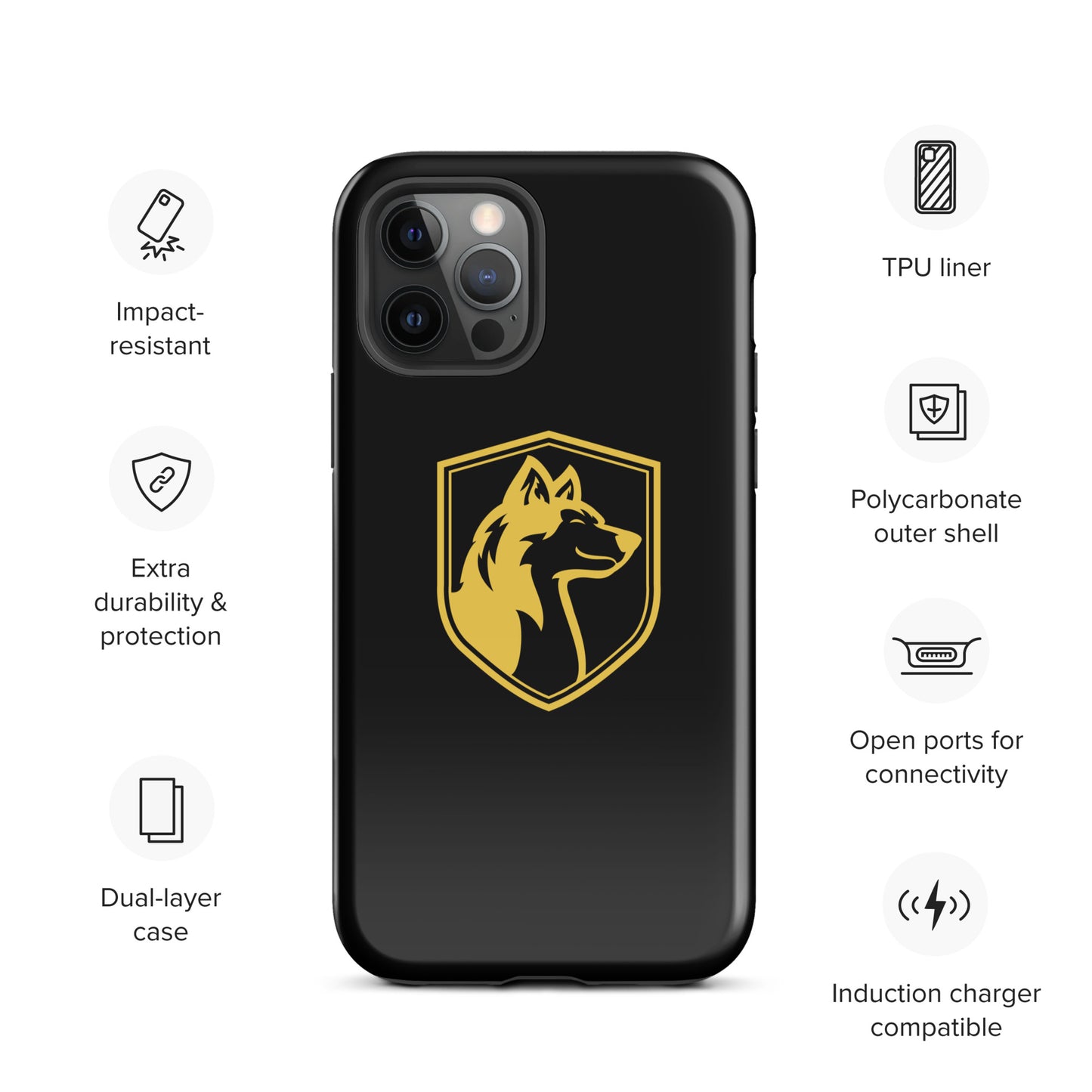 Tough Case for iPhone®/ Yellow and Black