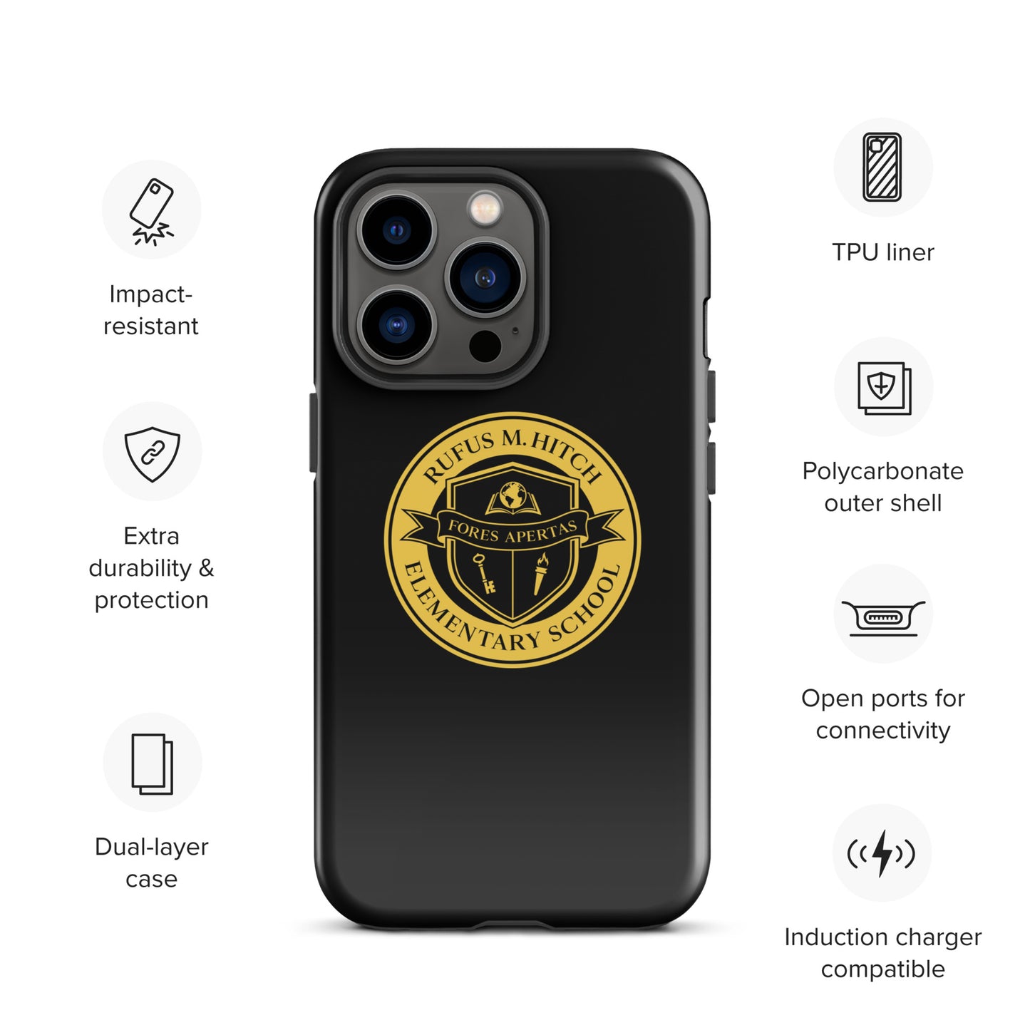 Tough Case for iPhone®/ Yellow and Black