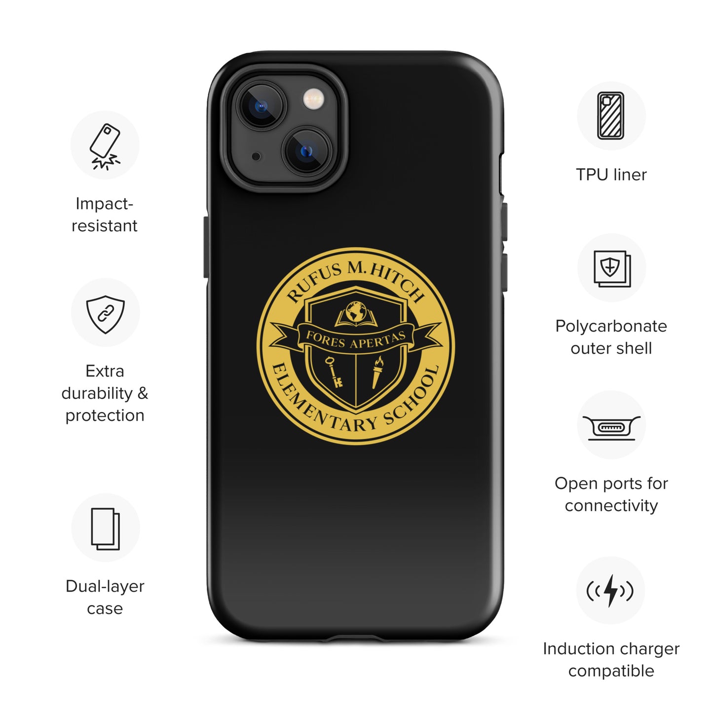 Tough Case for iPhone®/ Yellow and Black