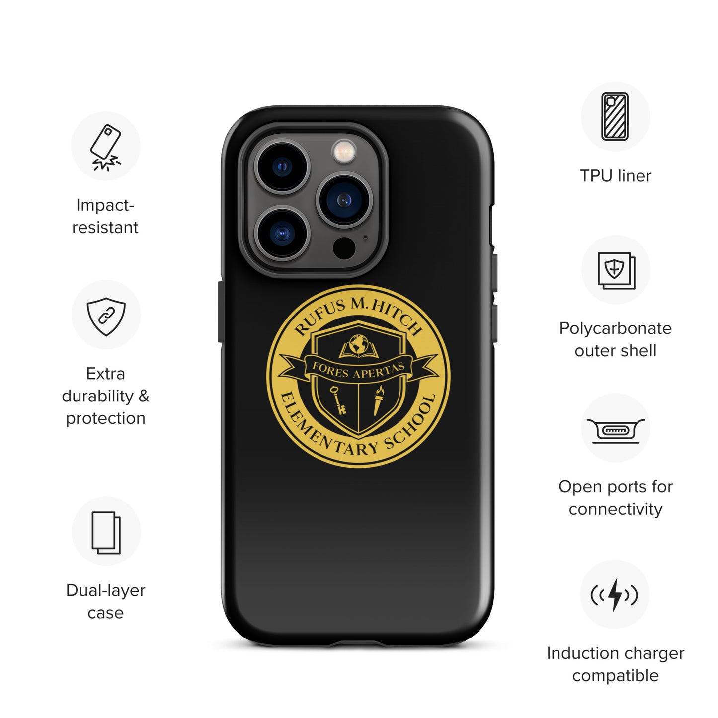 Tough Case for iPhone®/ Yellow and Black