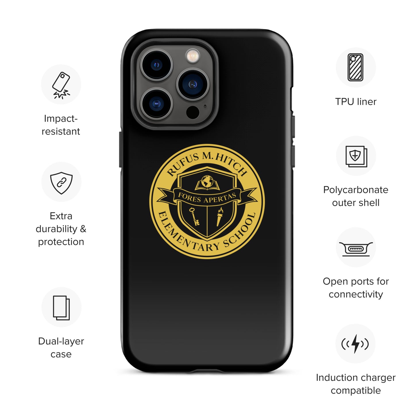 Tough Case for iPhone®/ Yellow and Black