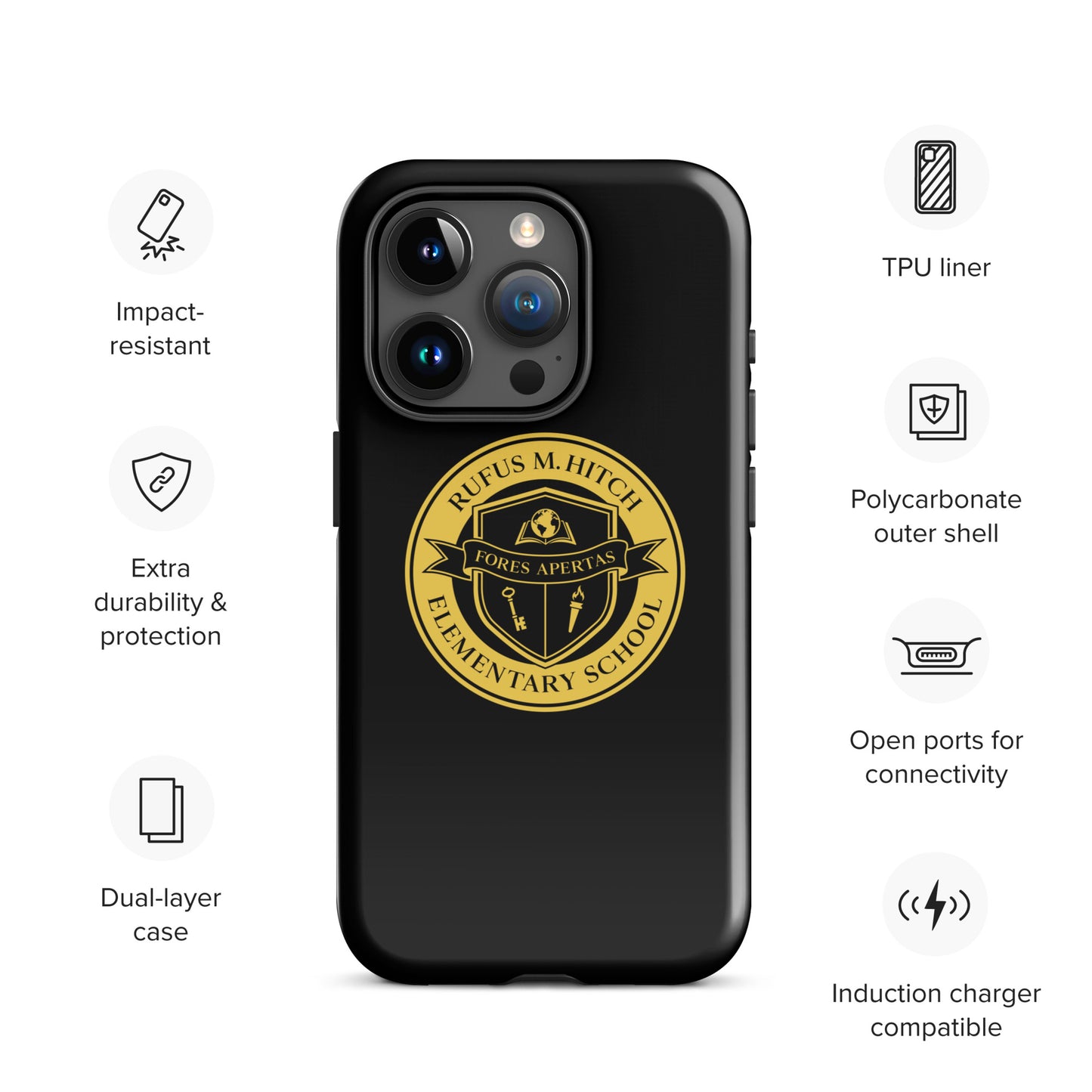 Tough Case for iPhone®/ Yellow and Black