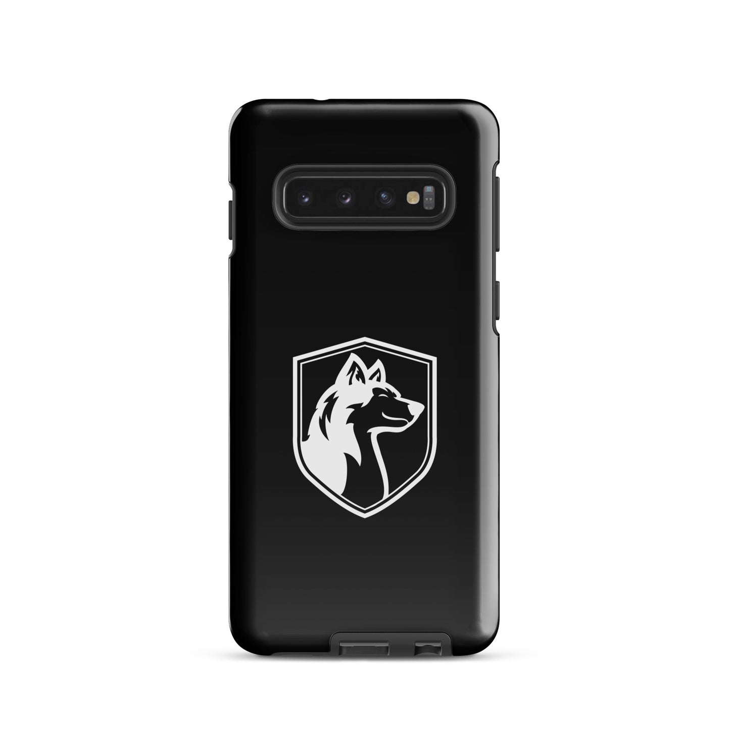 Tough Case for Samsung®/ White on Black