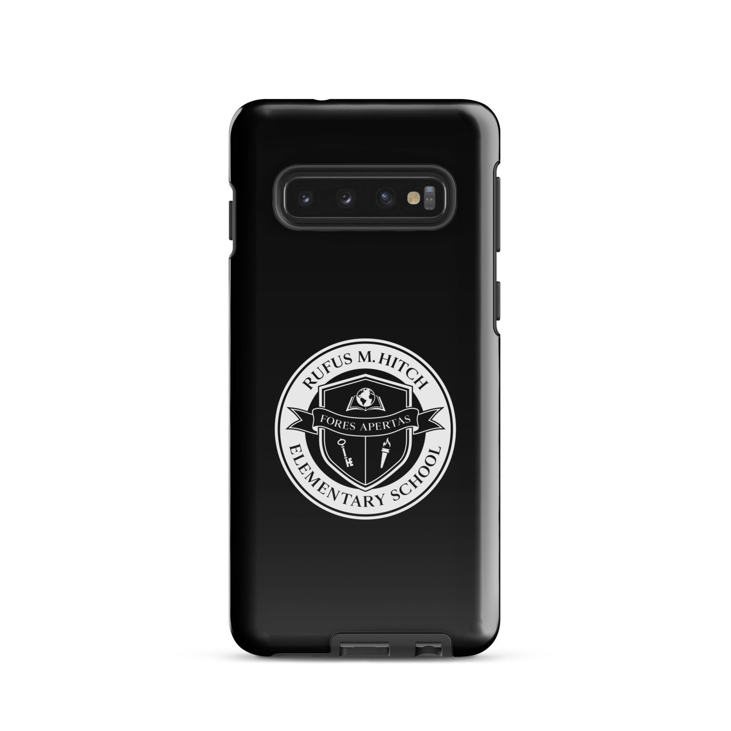 Tough Case for Samsung®/ White on Black