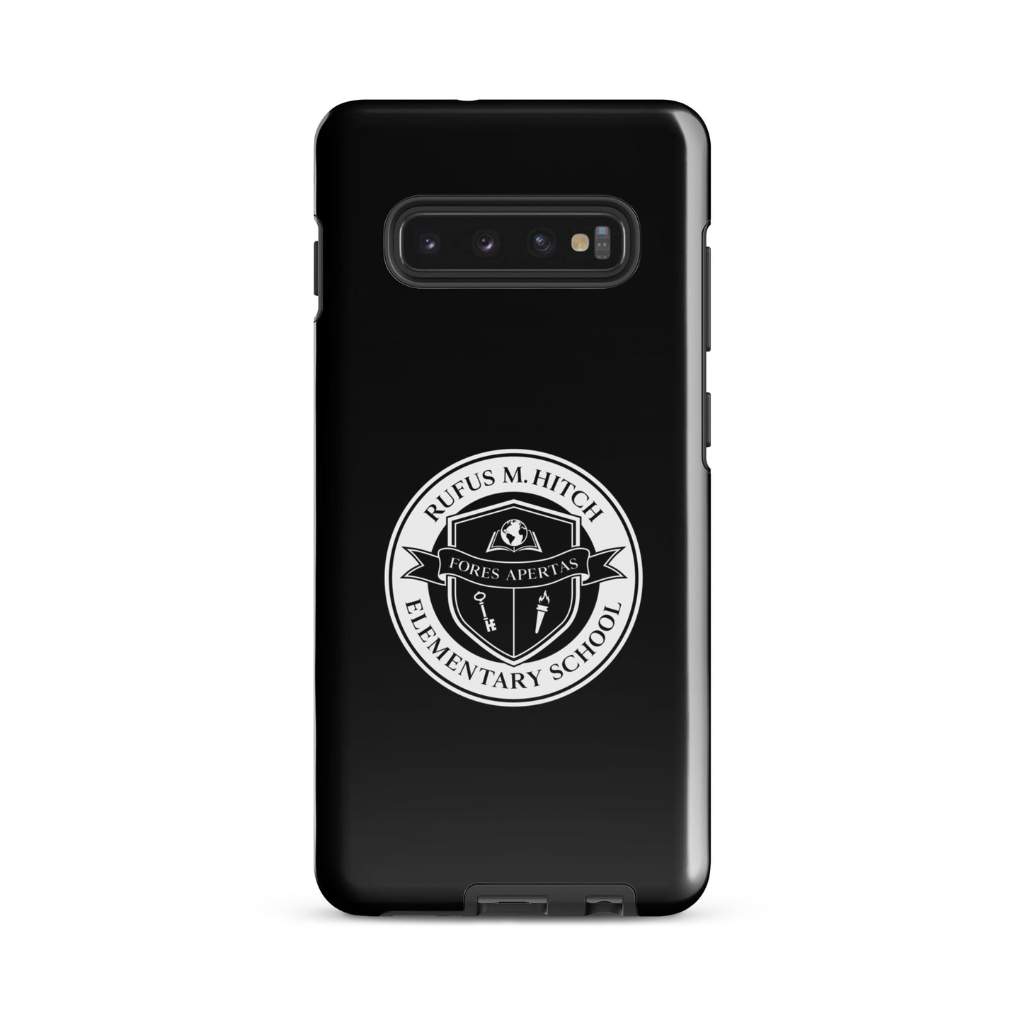 Tough Case for Samsung®/ White on Black