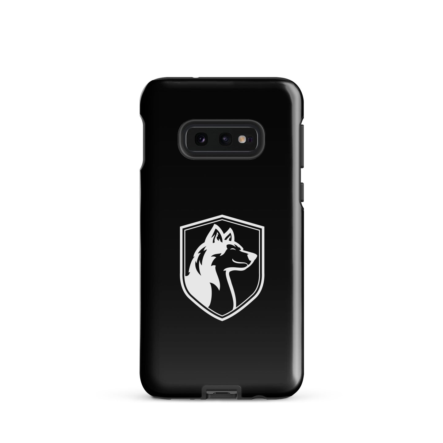 Tough Case for Samsung®/ White on Black