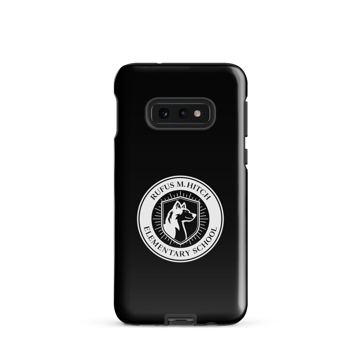 Tough Case for Samsung®/ White on Black