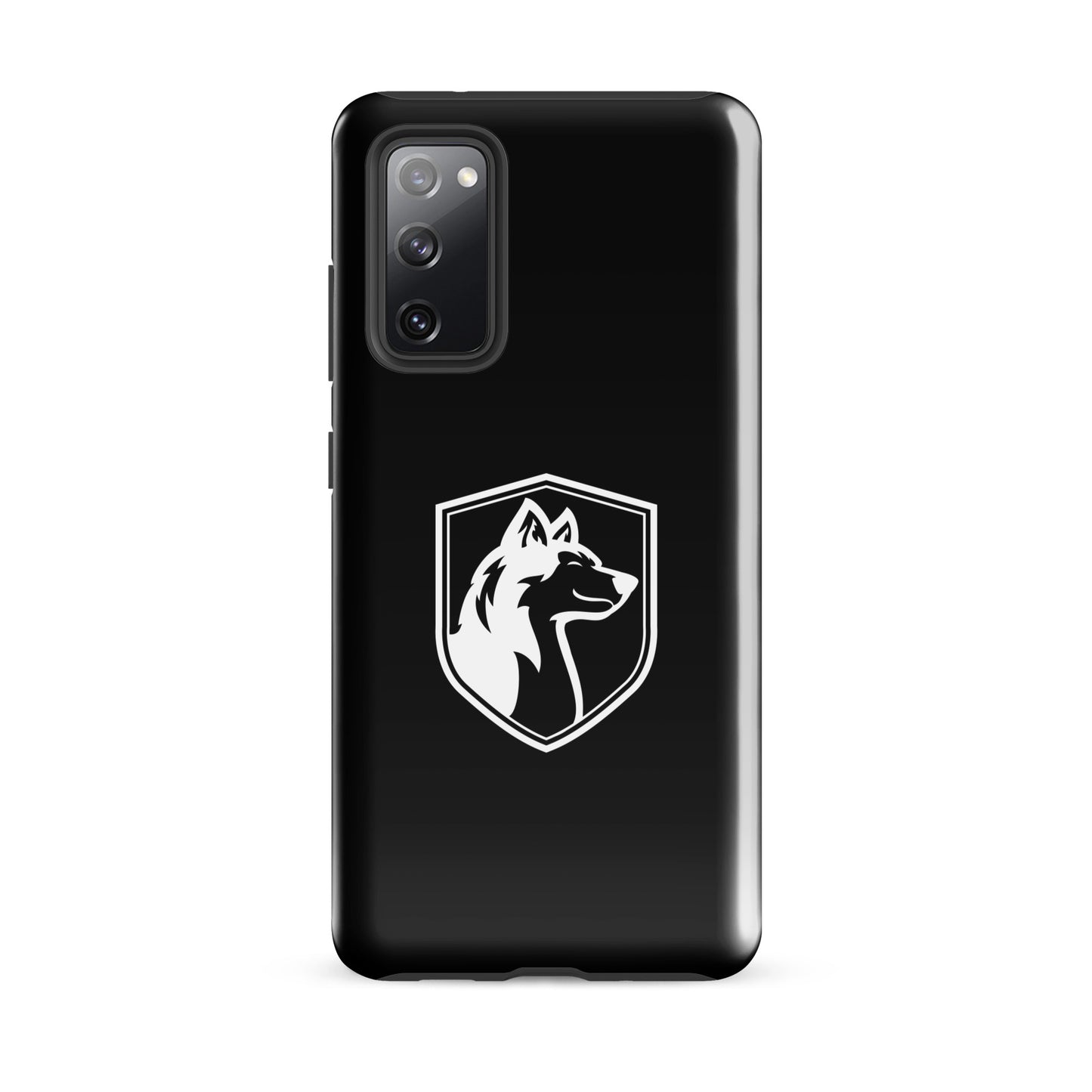 Tough Case for Samsung®/ White on Black