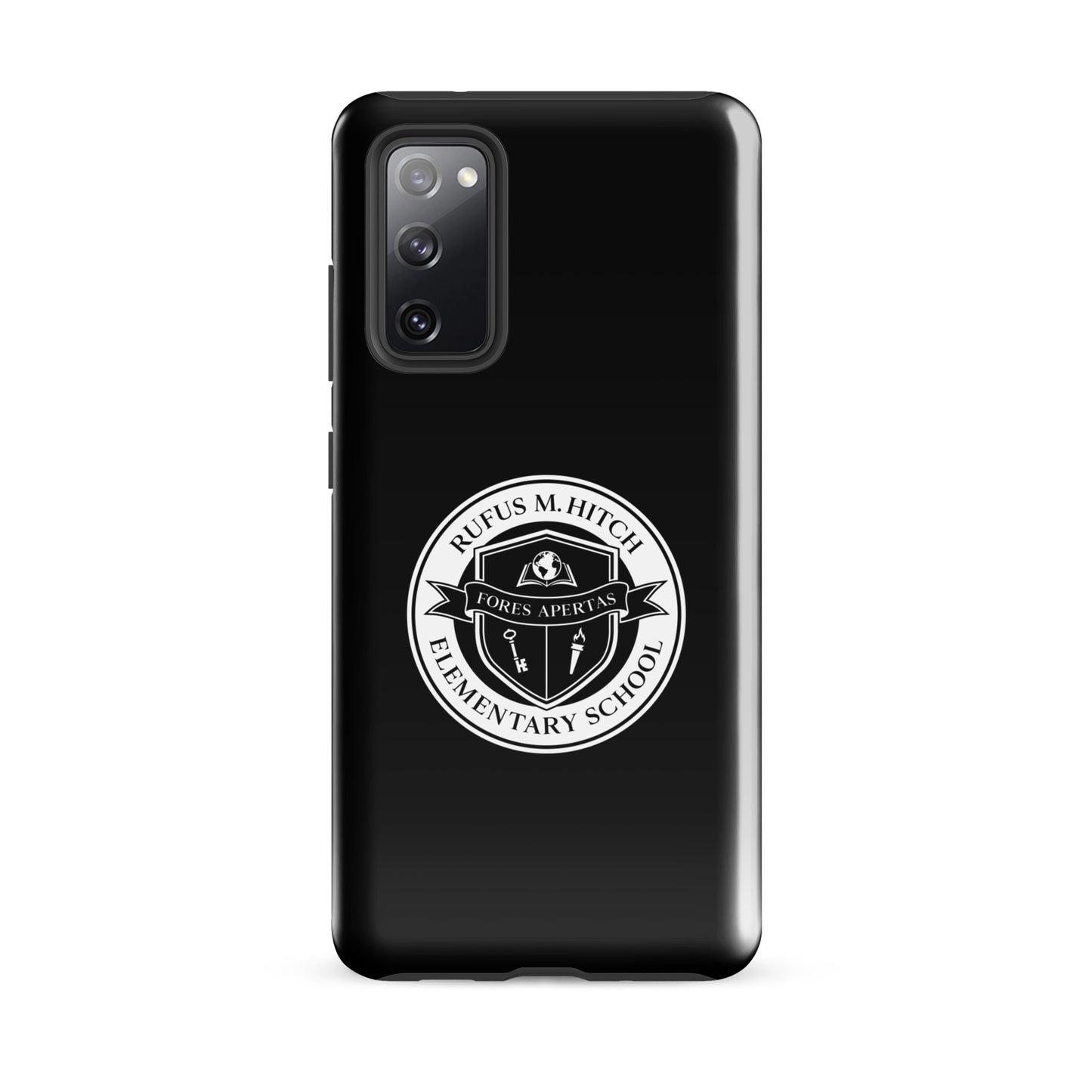 Tough Case for Samsung®/ White on Black