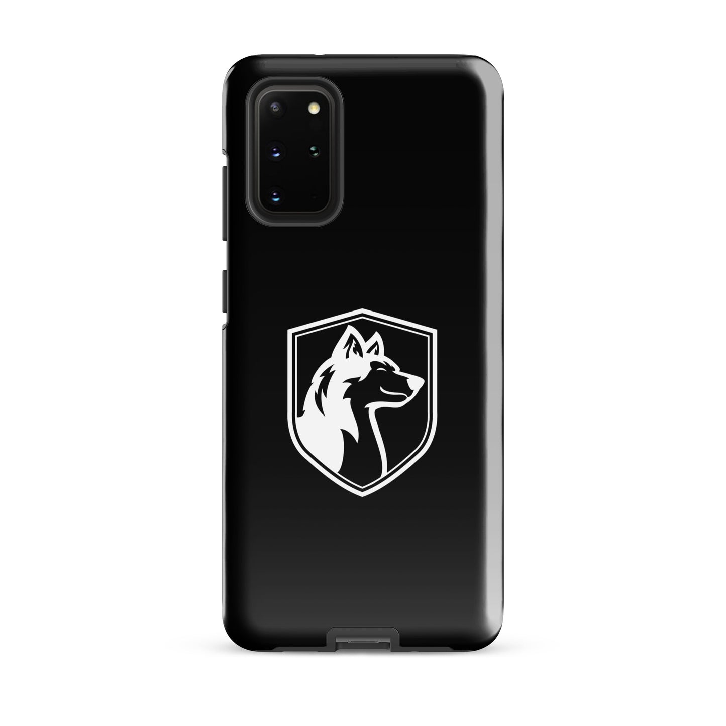 Tough Case for Samsung®/ White on Black