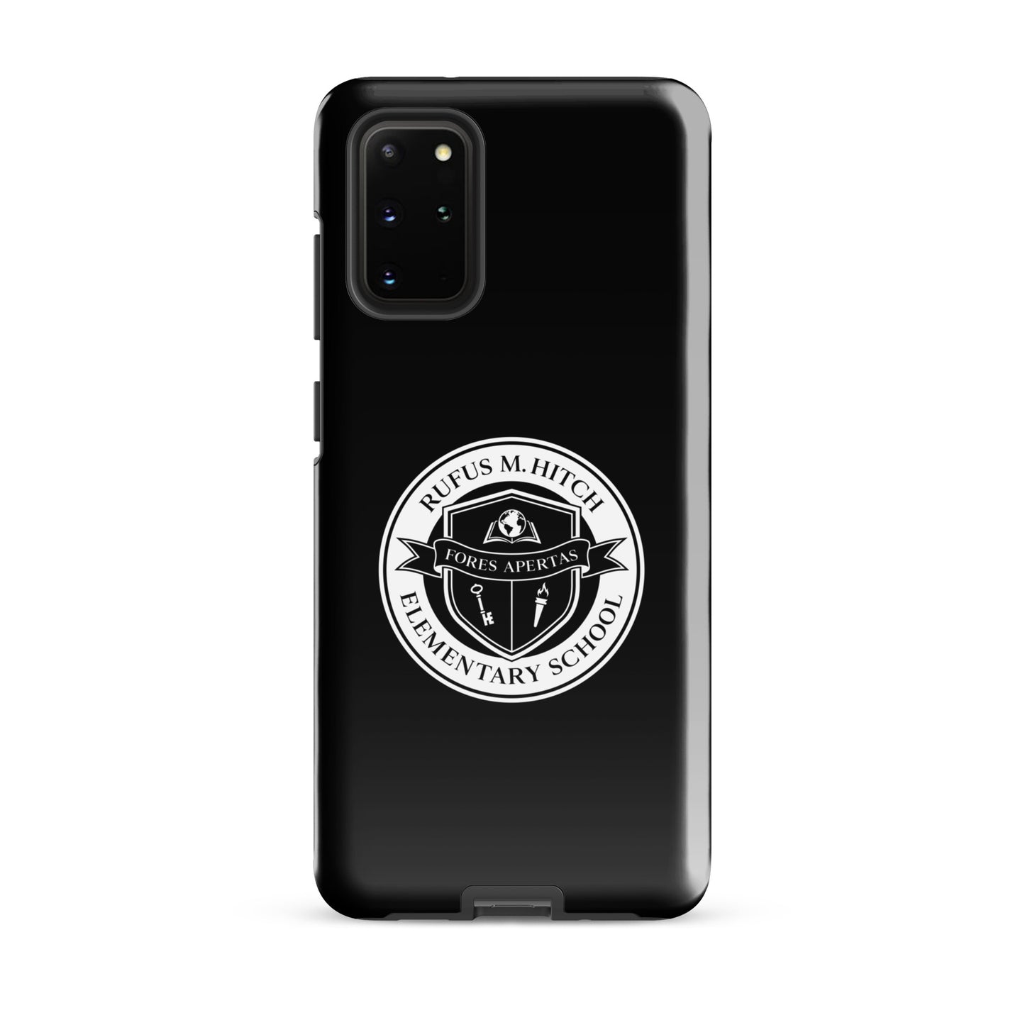 Tough Case for Samsung®/ White on Black