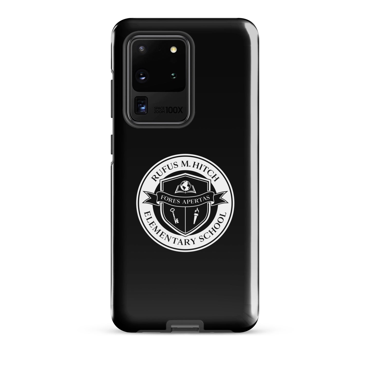 Tough Case for Samsung®/ White on Black