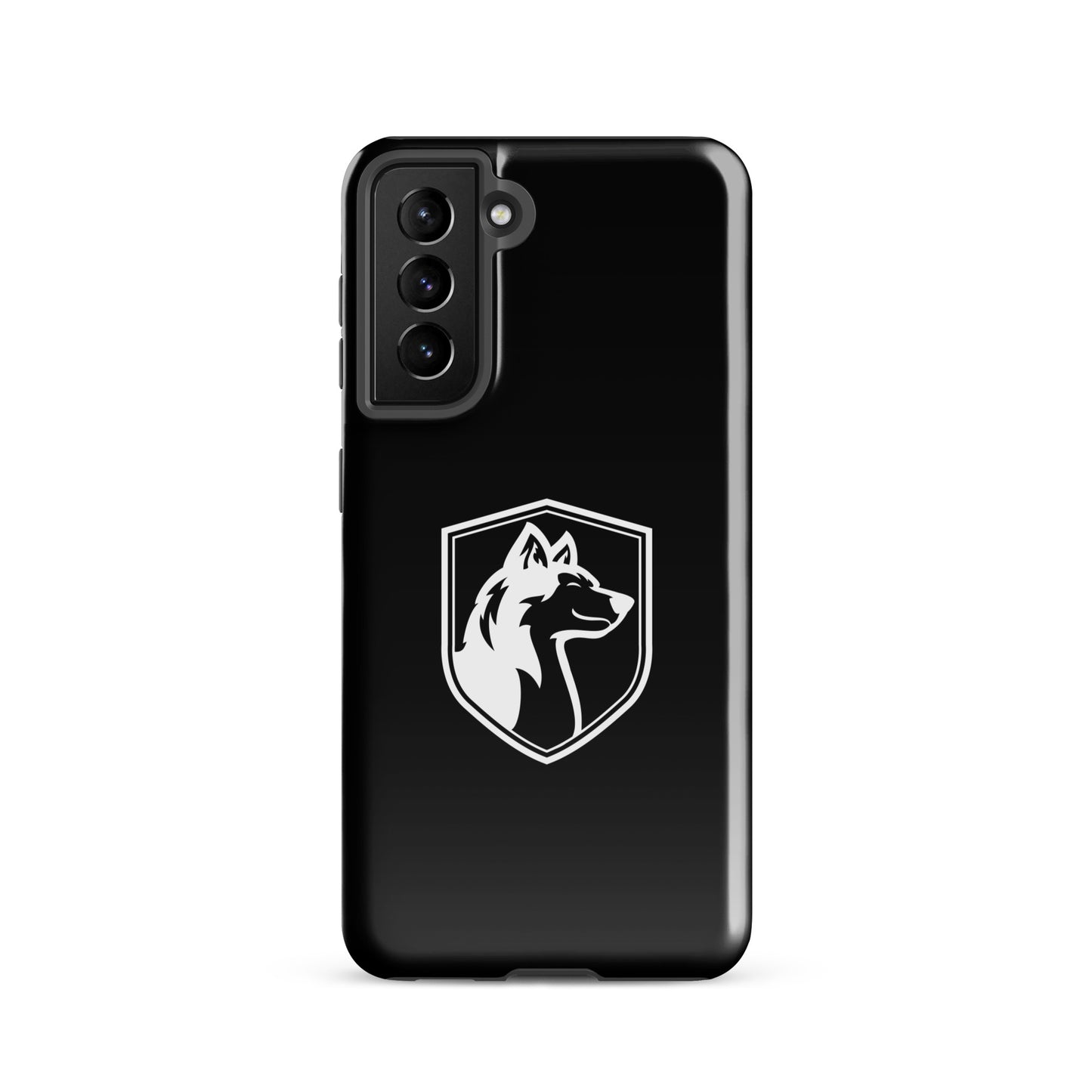 Tough Case for Samsung®/ White on Black