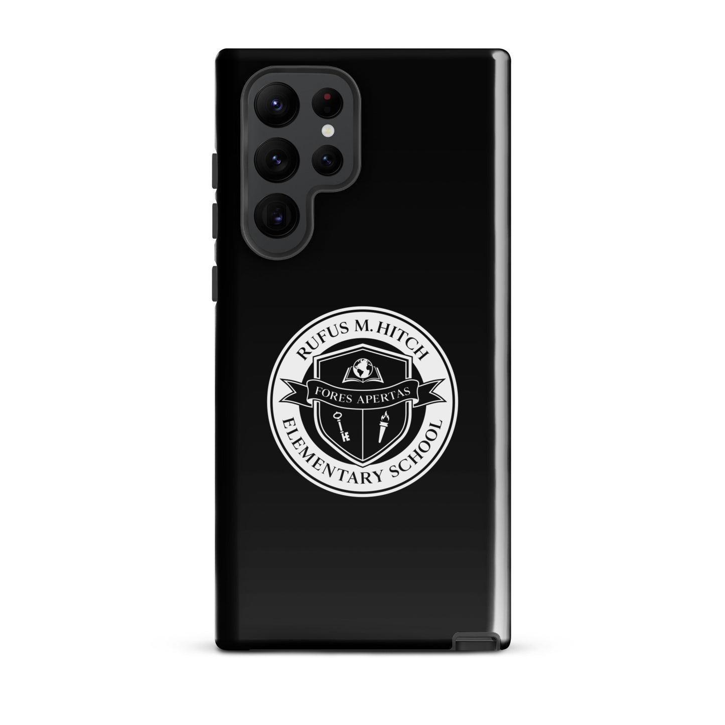 Tough Case for Samsung®/ White on Black