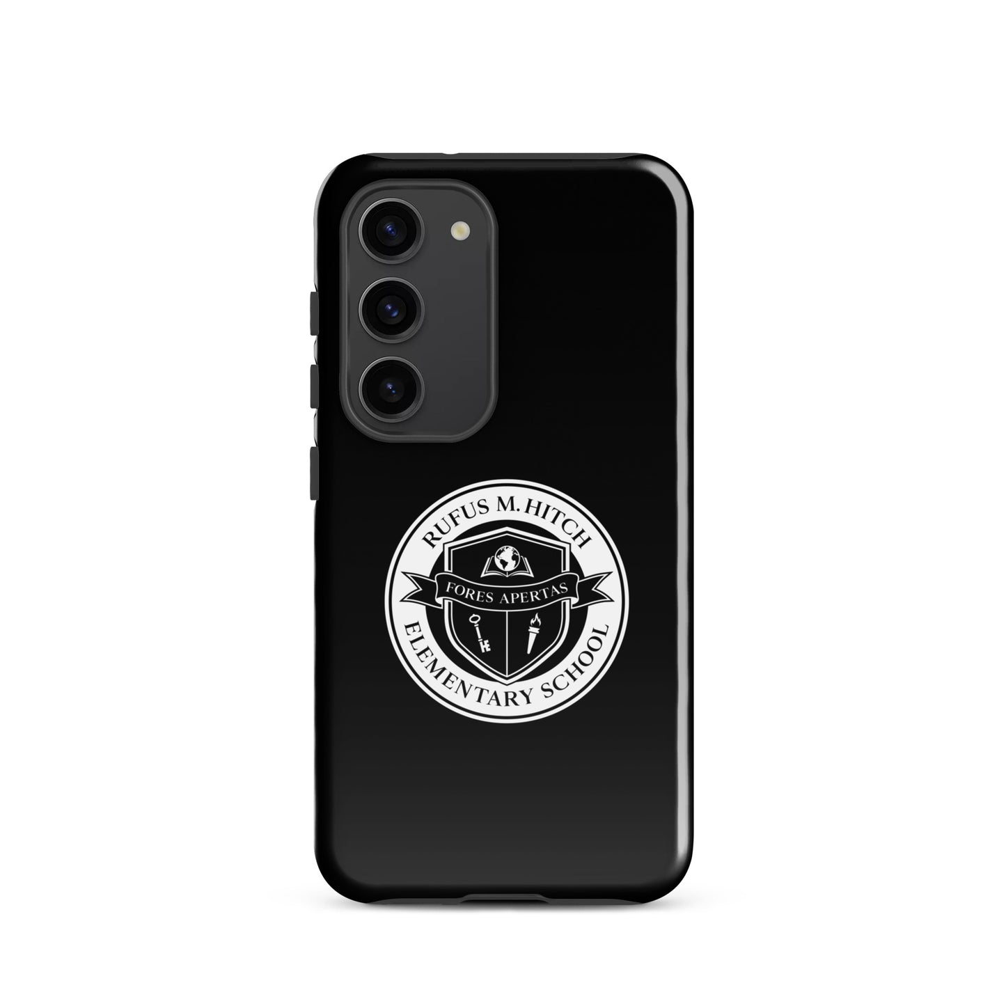 Tough Case for Samsung®/ White on Black