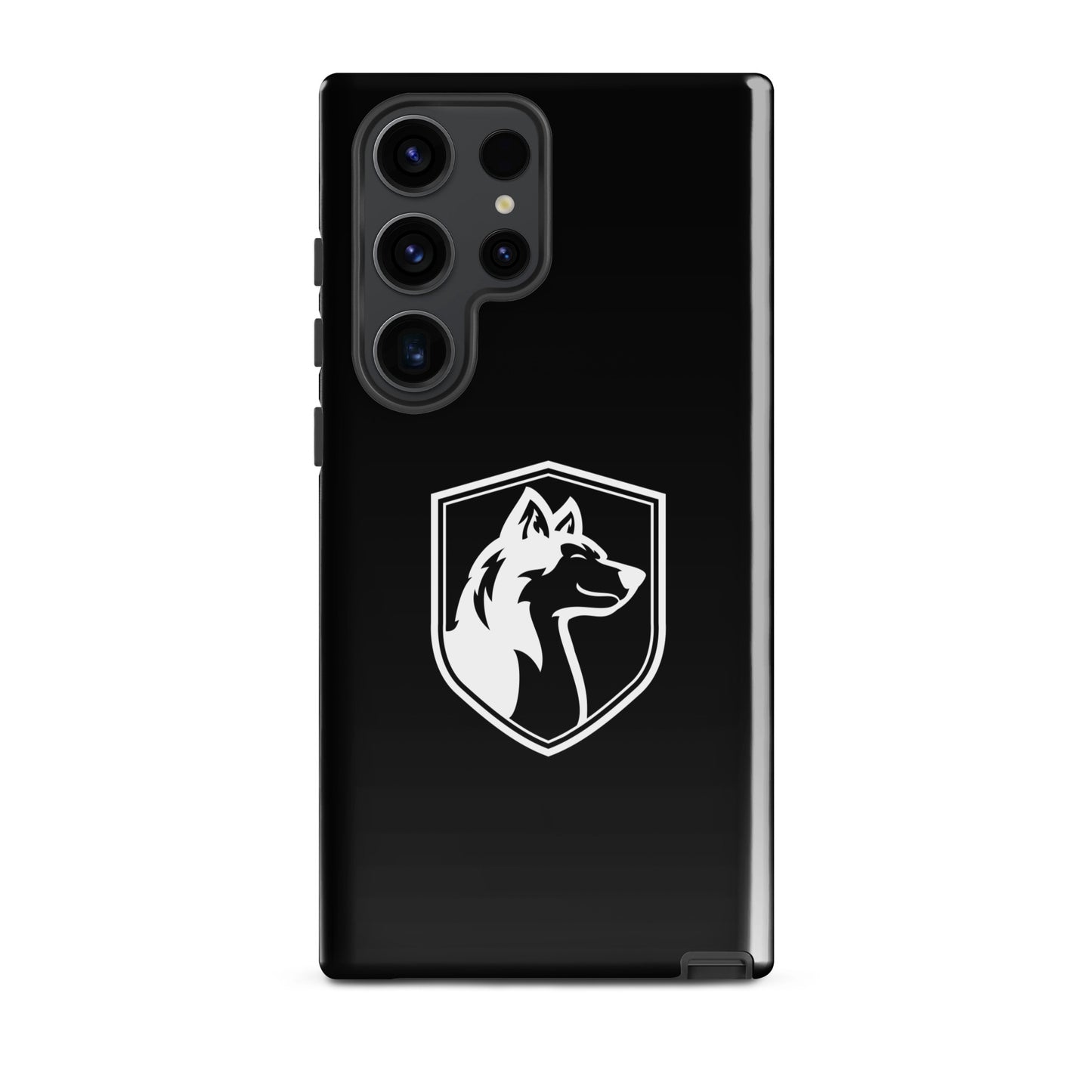 Tough Case for Samsung®/ White on Black