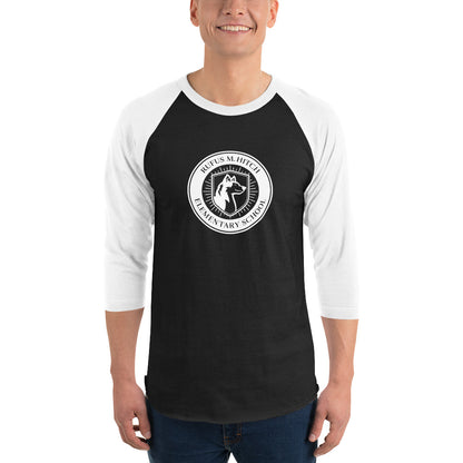 Baseball Raglan T-Shirt (White Logo)