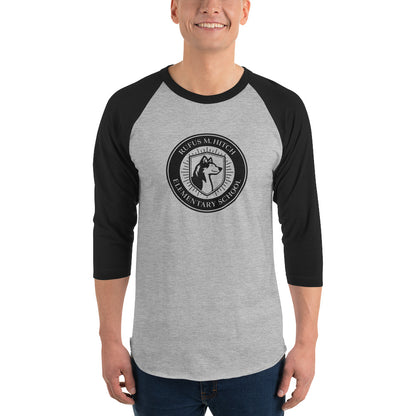 Baseball Raglan T-Shirt (Black Logo)