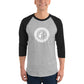 Baseball Raglan T-Shirt (White Logo)