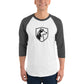 Baseball Raglan T-Shirt (Black Logo)