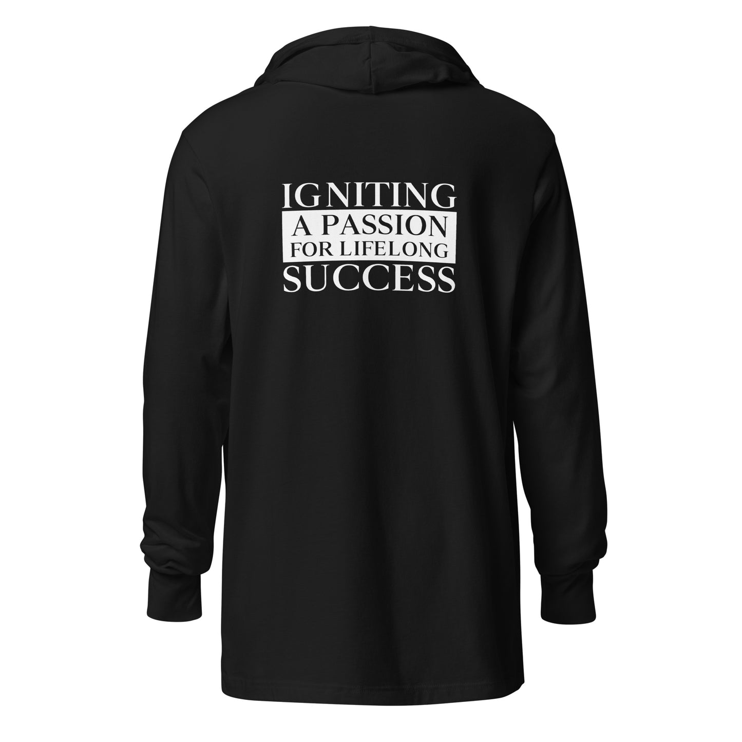 Unisex Hooded Long-Sleeve Tee