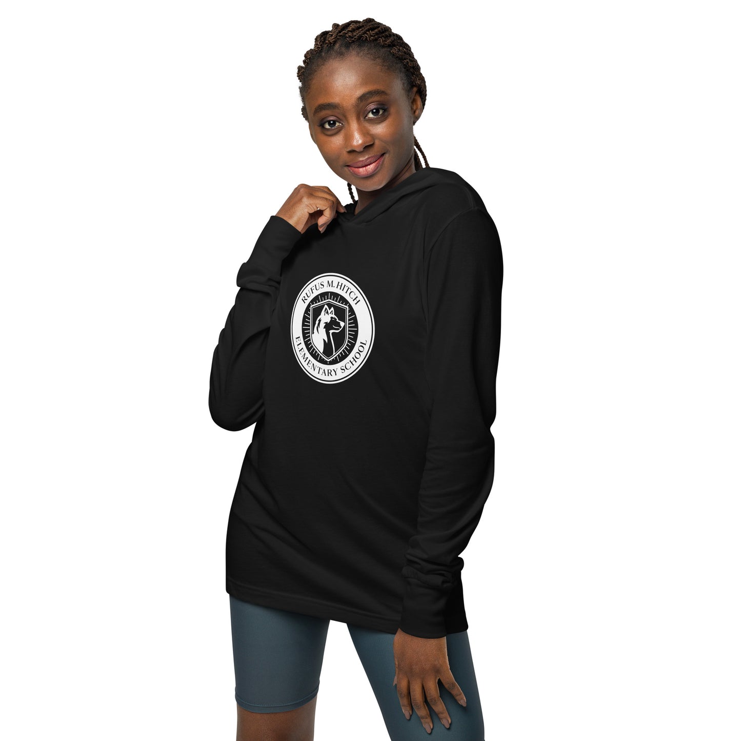 Unisex Hooded Long-Sleeve Tee