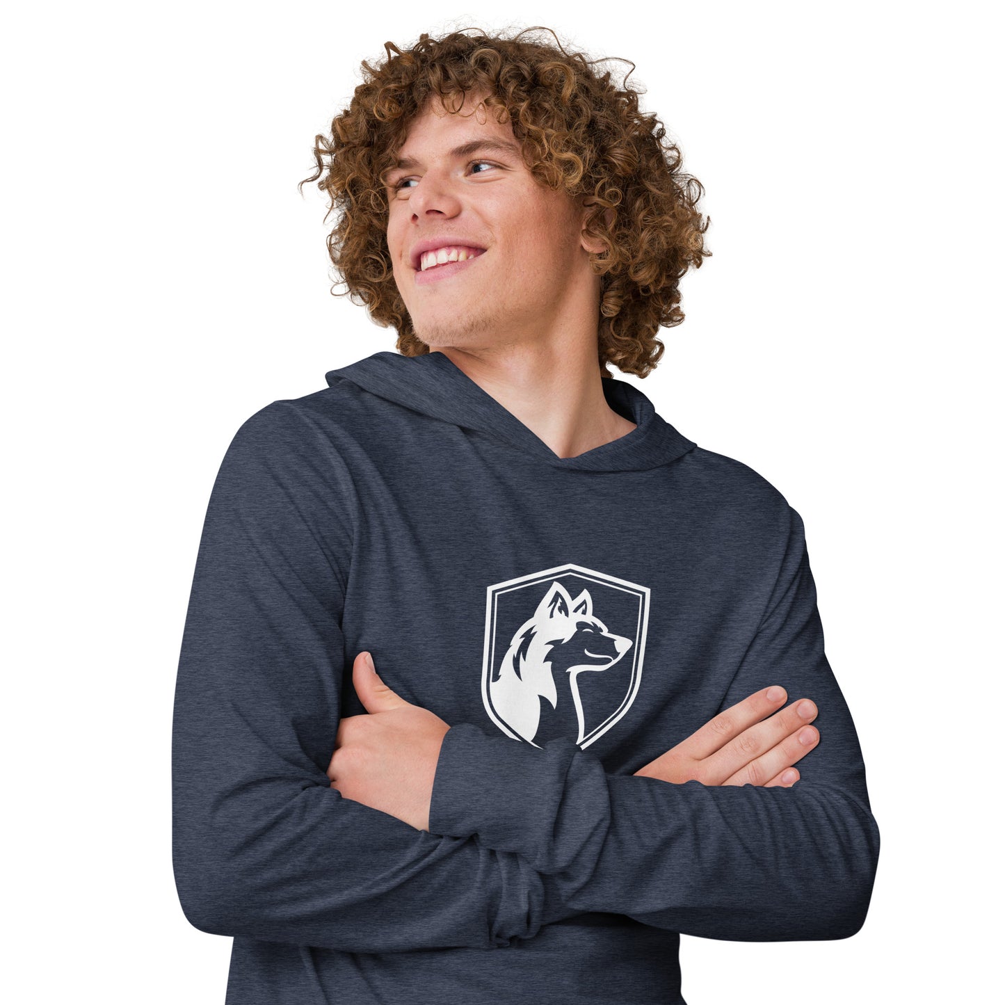 Unisex Hooded Long-Sleeve Tee