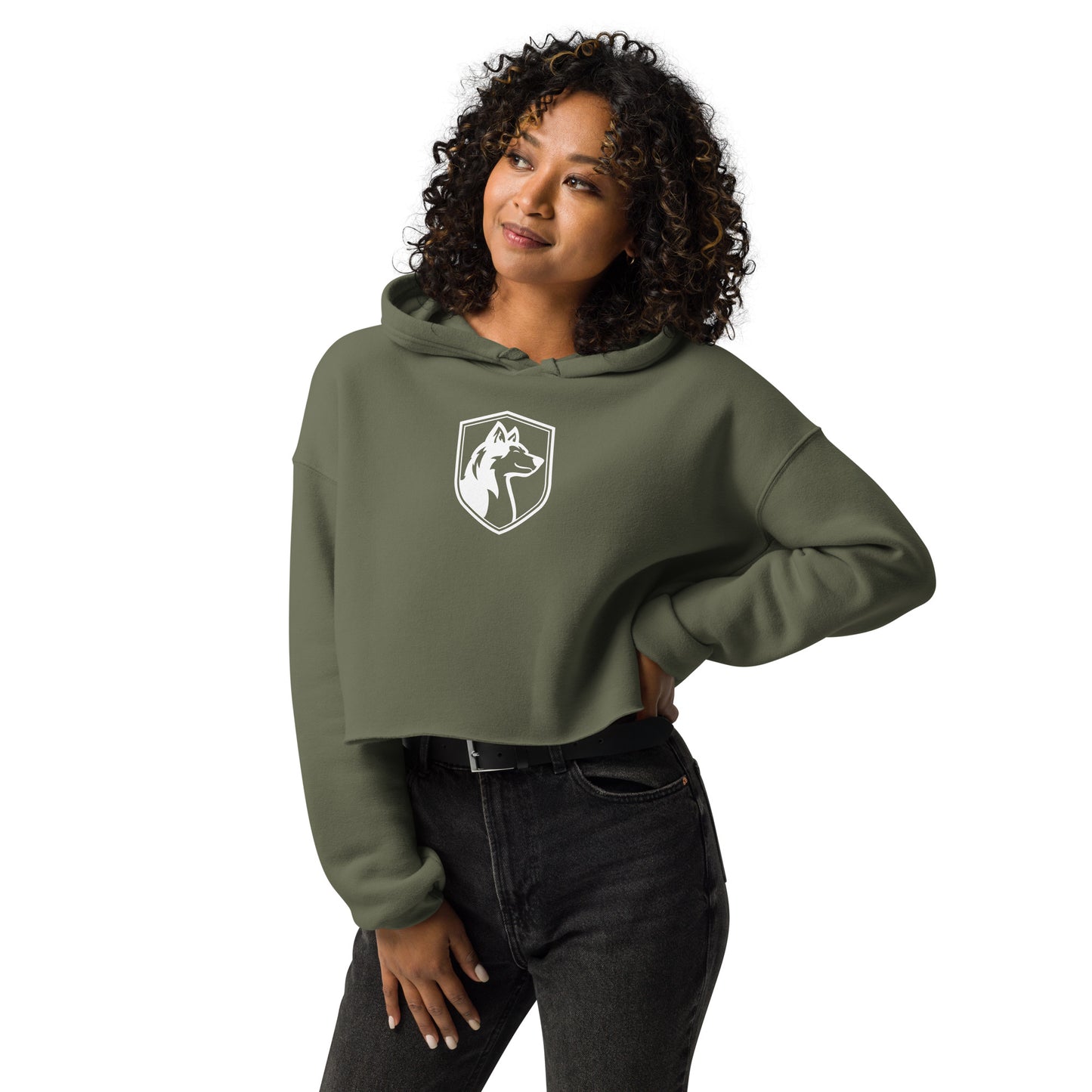 Women's Crop Hoodie